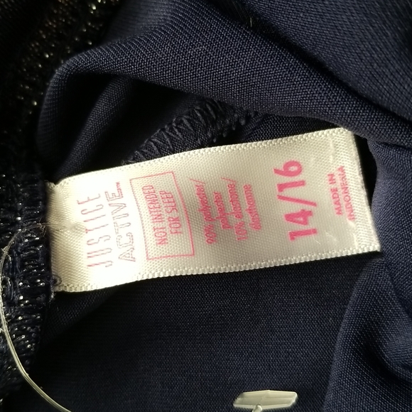 JUSTICE Set of Two leggings Girls size 14/16 - Picture 4 of 8